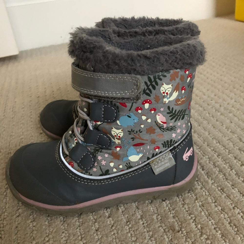 Toddler see kai run insulated winter boots